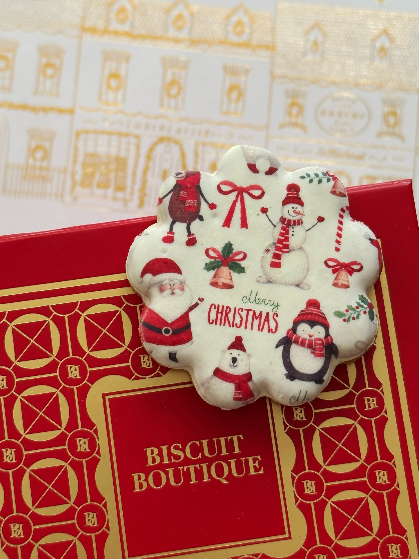 MC13 - Christmas party Speculoos Sandwich Biscuits with a twist