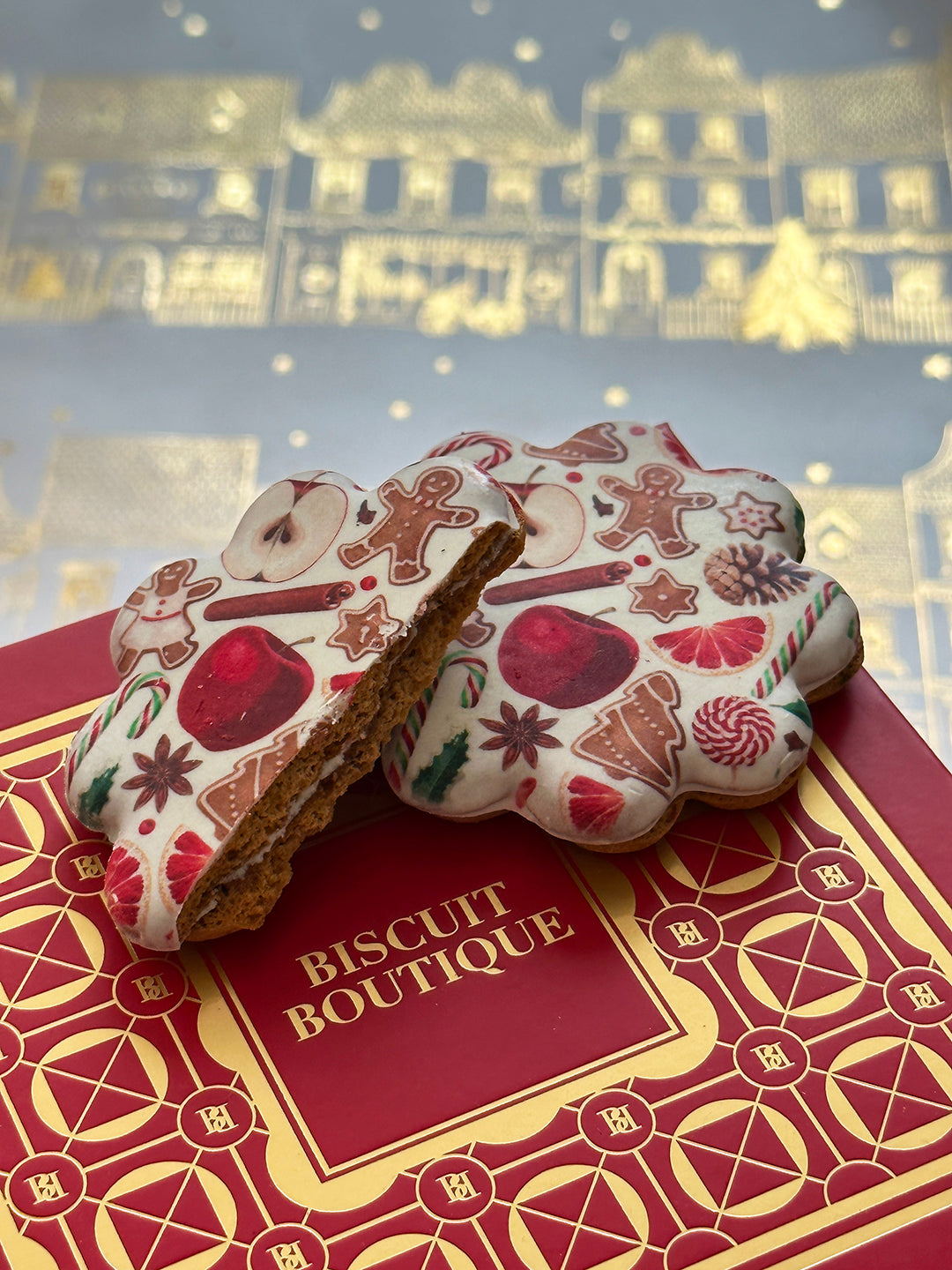 MC14 - Christmas treats Speculoos Sandwich Biscuits with a twist