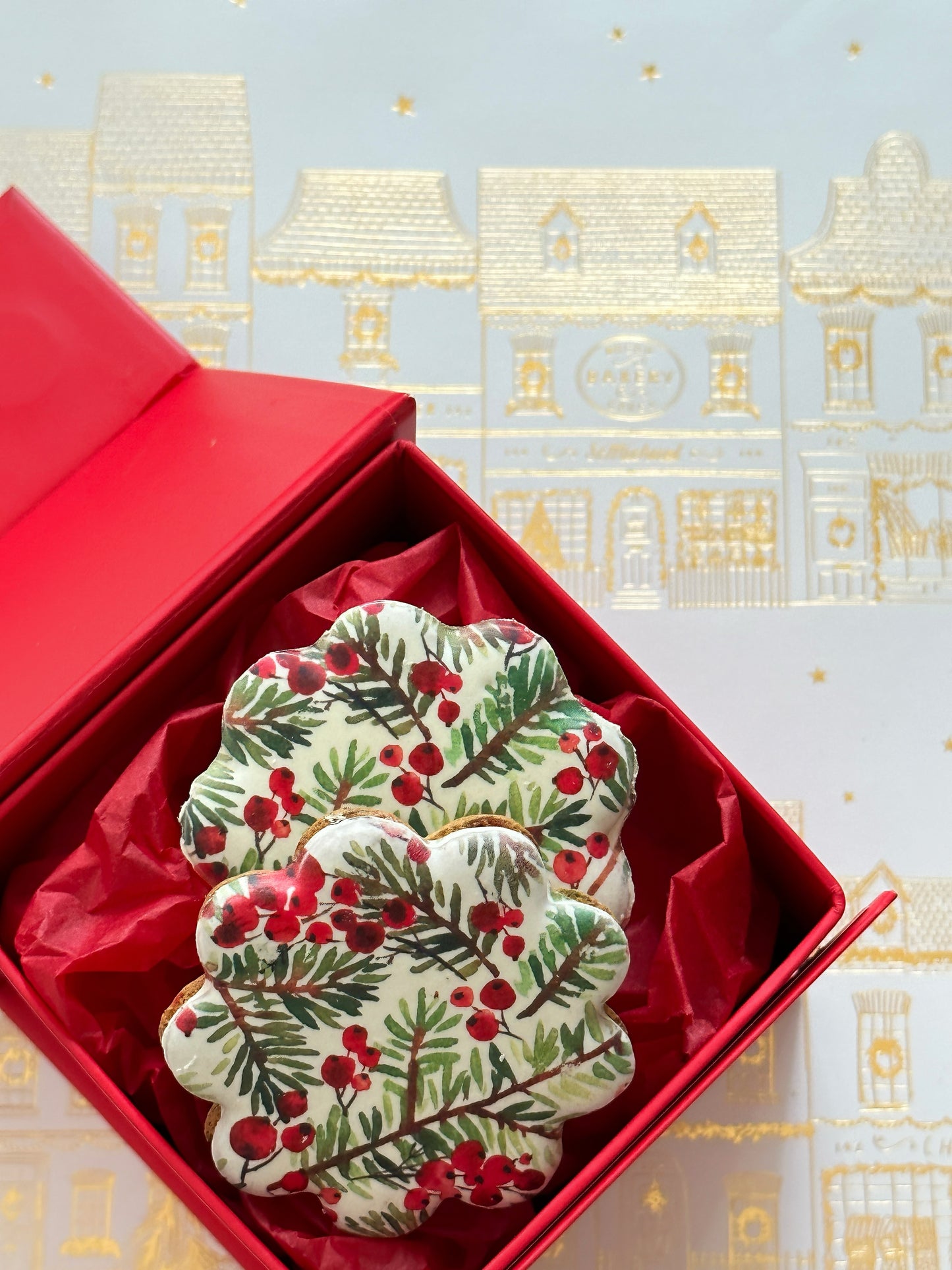 MC15 Winter berries - Speculoos Sandwich Biscuits with a twist