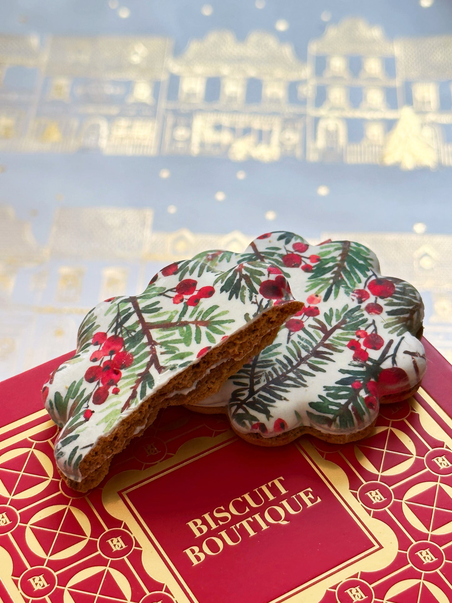 MC15 Winter berries - Speculoos Sandwich Biscuits with a twist