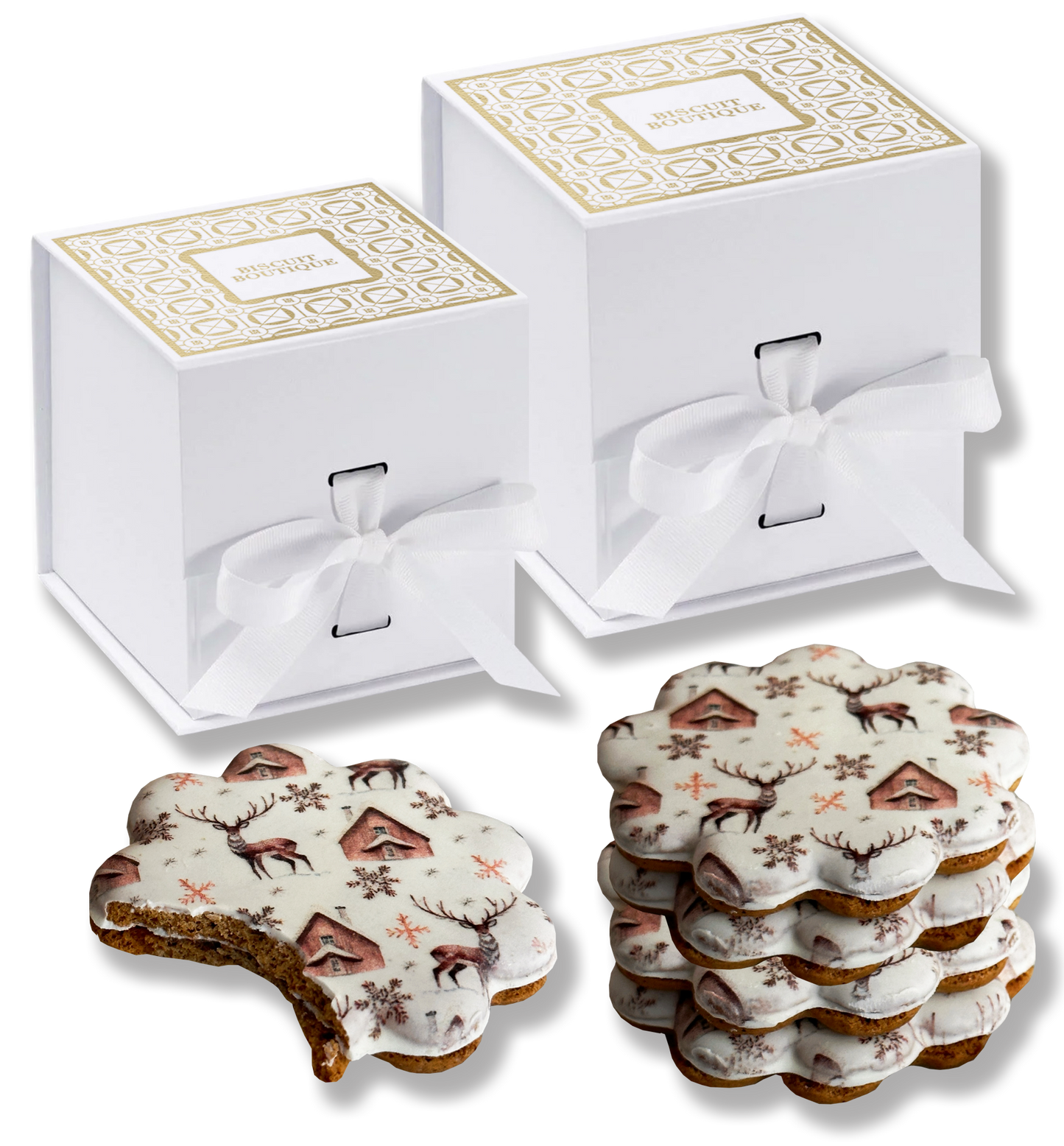 MC7 - Winter Wonderland Speculoos Sandwich Biscuits with a twist