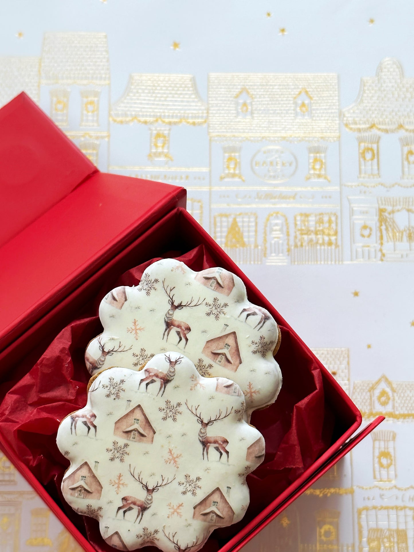 MC7 - Winter Wonderland Speculoos Sandwich Biscuits with a twist