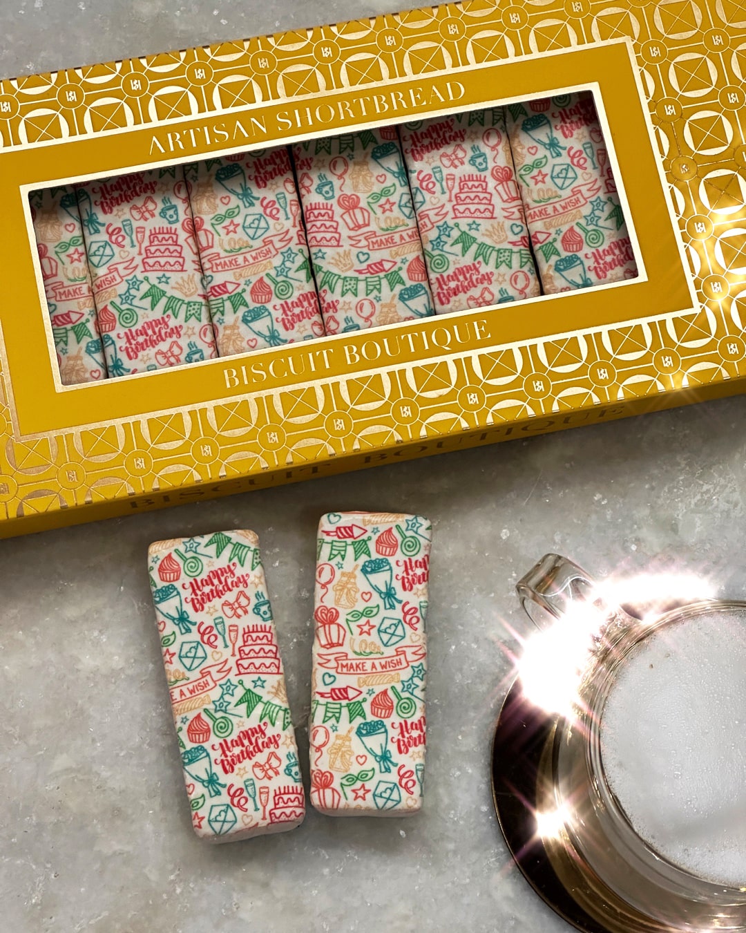 Make a Wish! - Artisan Shortbread Biscuits (8pcs)