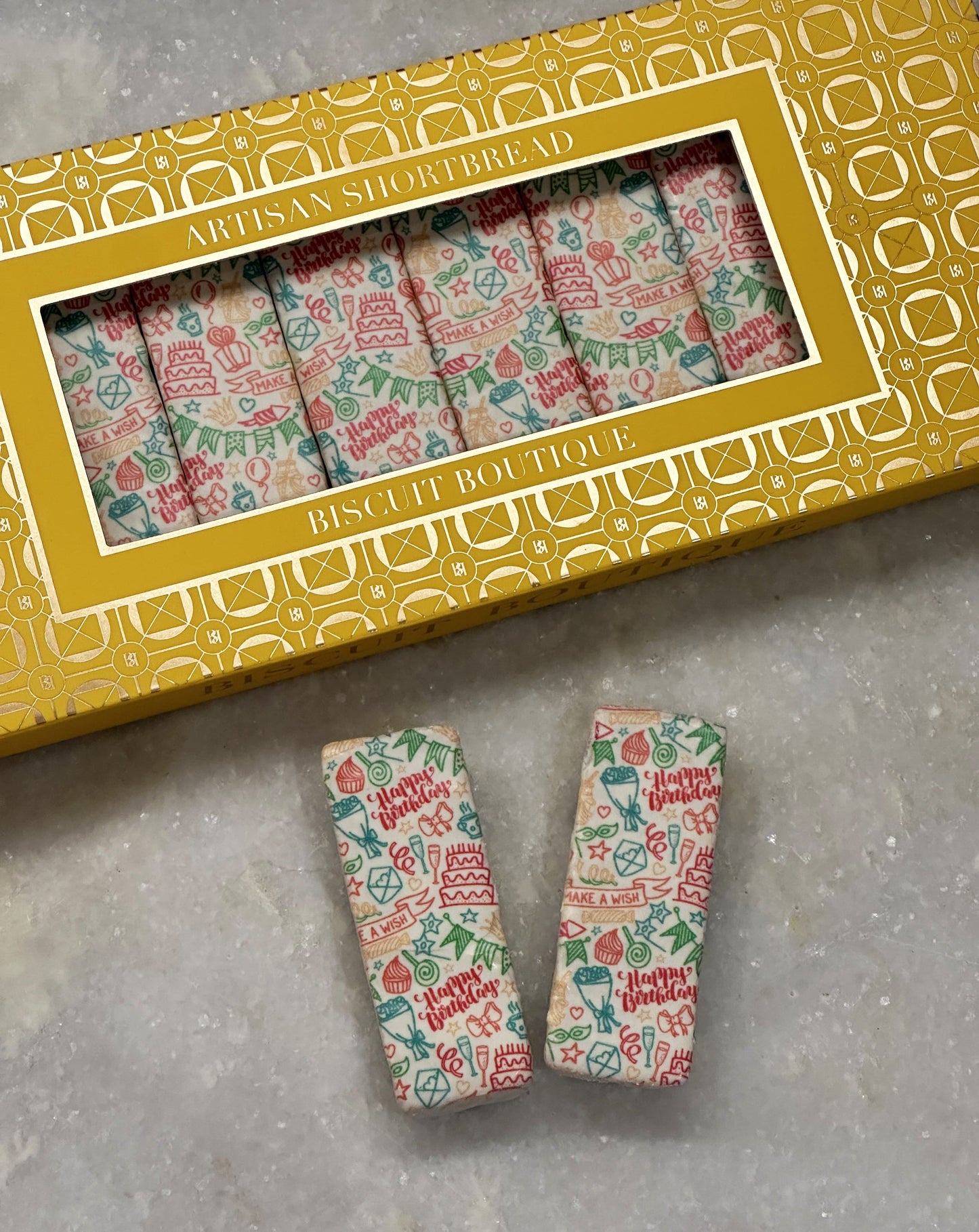 Make a Wish! - Artisan Shortbread Biscuits (8pcs)