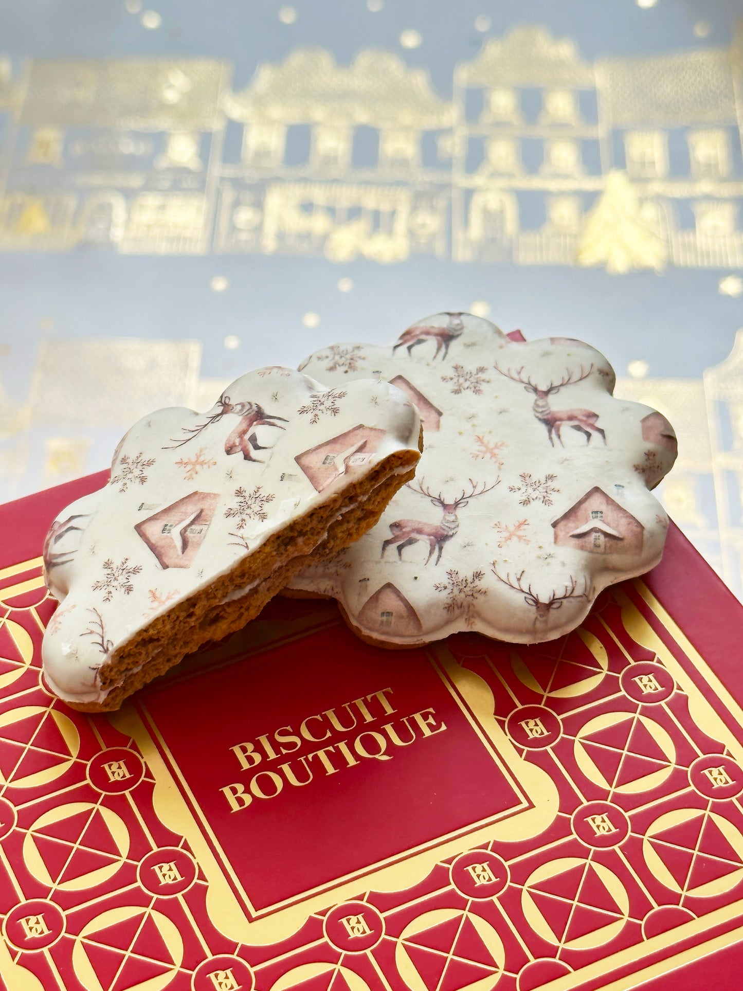 MC7 - Winter Wonderland Speculoos Sandwich Biscuits with a twist