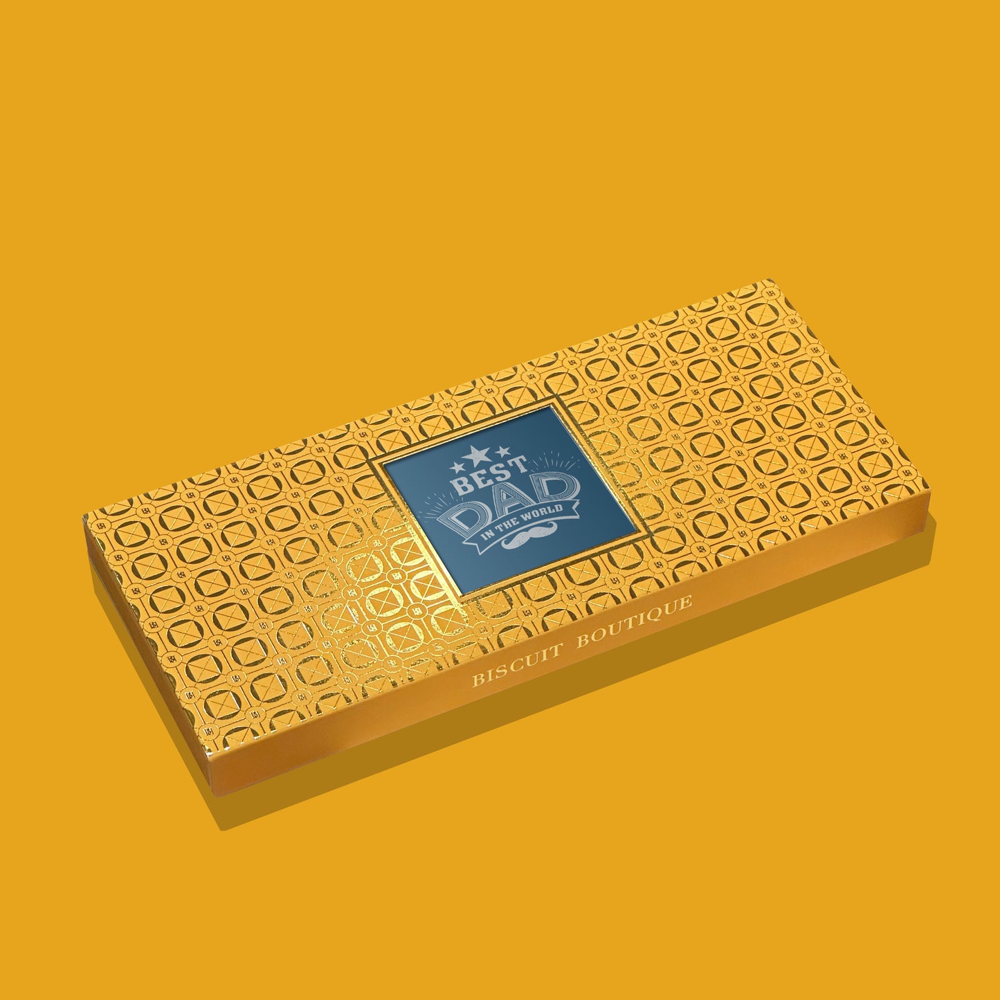 World's Greatest Dad - Artisan Shortbread Biscuits (8pcs)