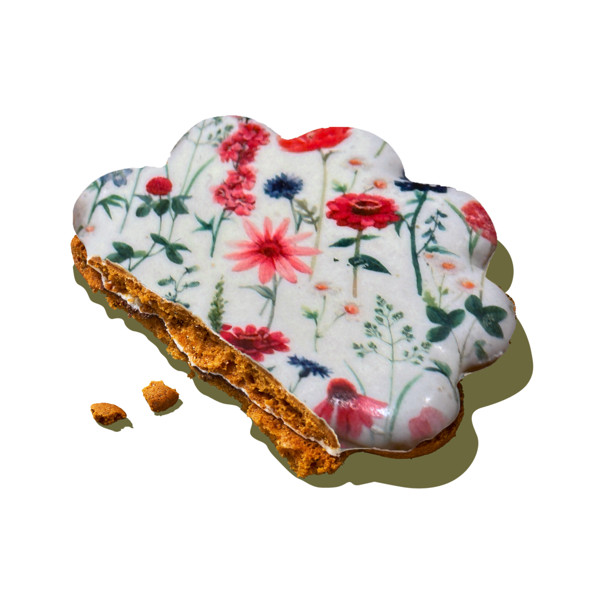Spring Flowers - Speculoos with a twist Biscuits (12pcs)