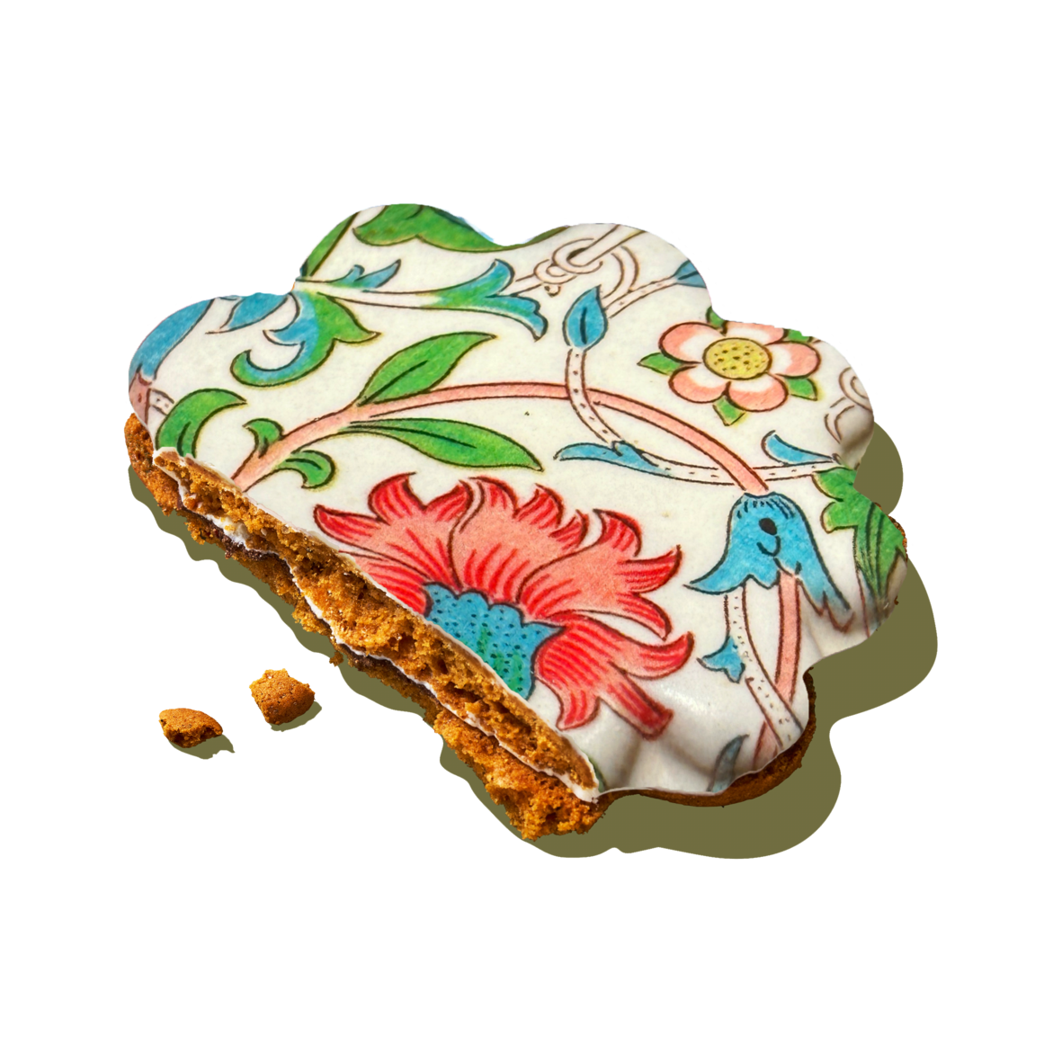 William Morris Speculoos Biscuits with a twist (12pcs)