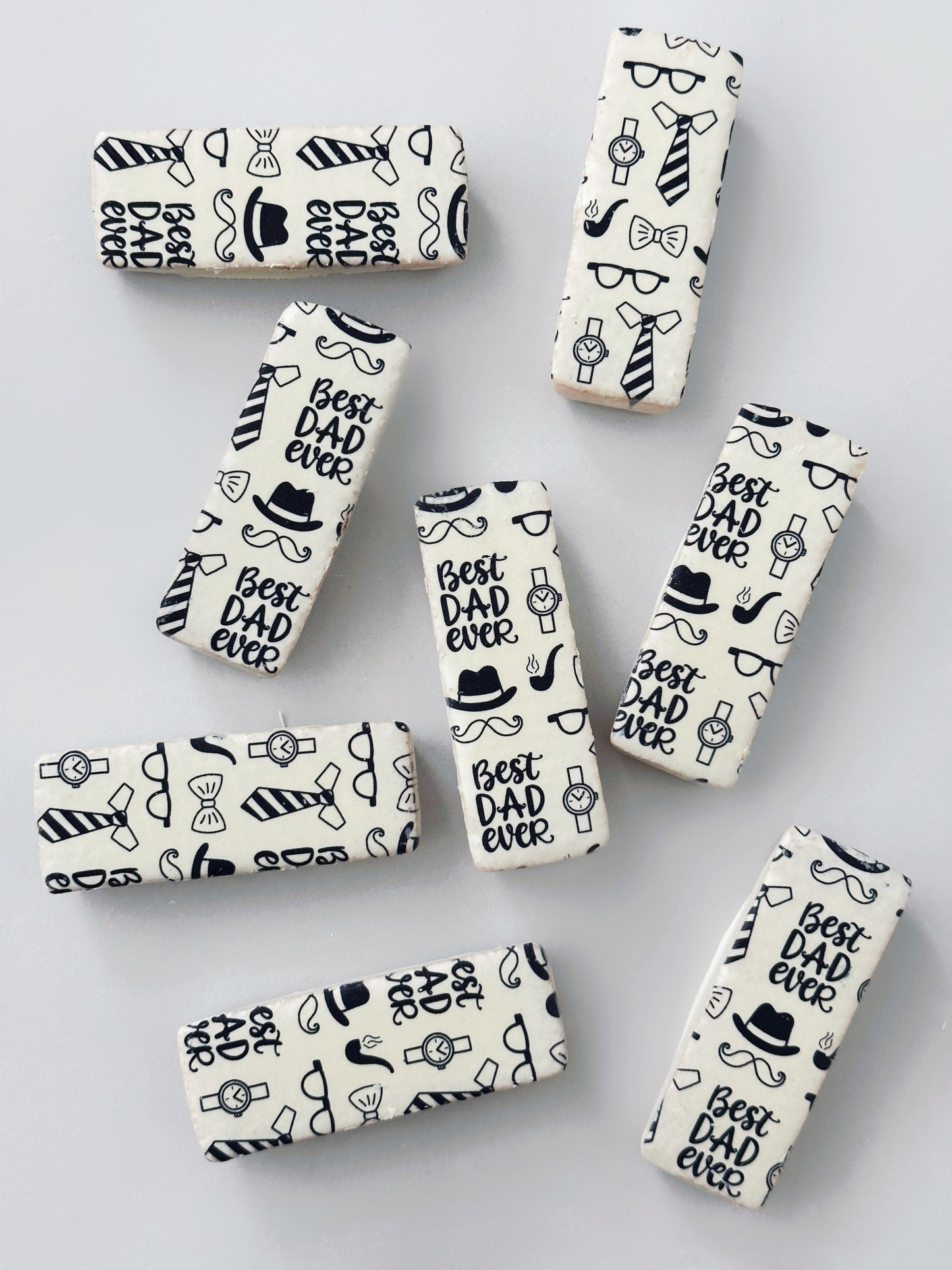 World's Greatest Dad - Artisan Shortbread Biscuits (8pcs)