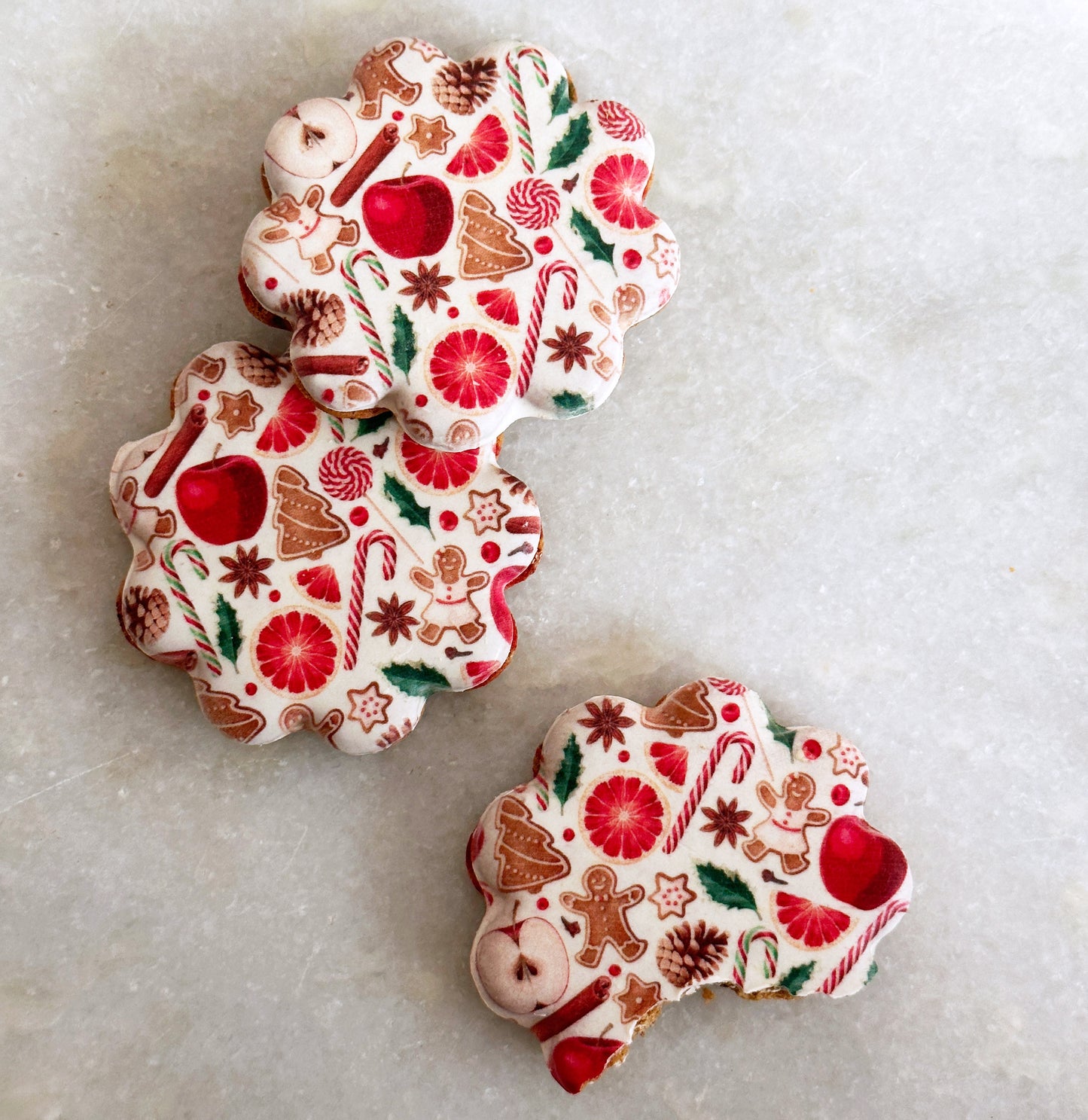 MC14 - Christmas treats Speculoos Sandwich Biscuits with a twist
