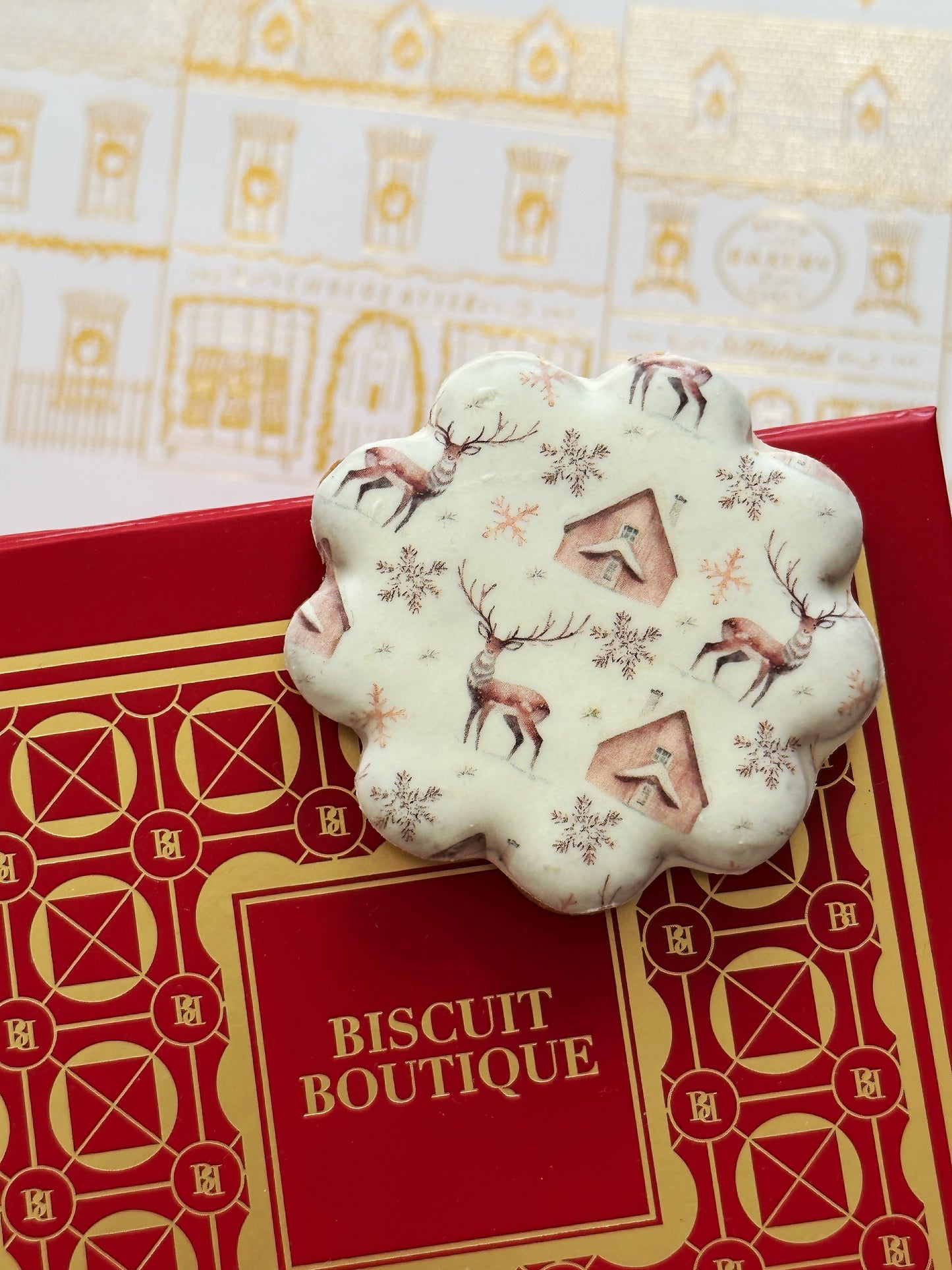 MC7 - Winter Wonderland Speculoos Sandwich Biscuits with a twist