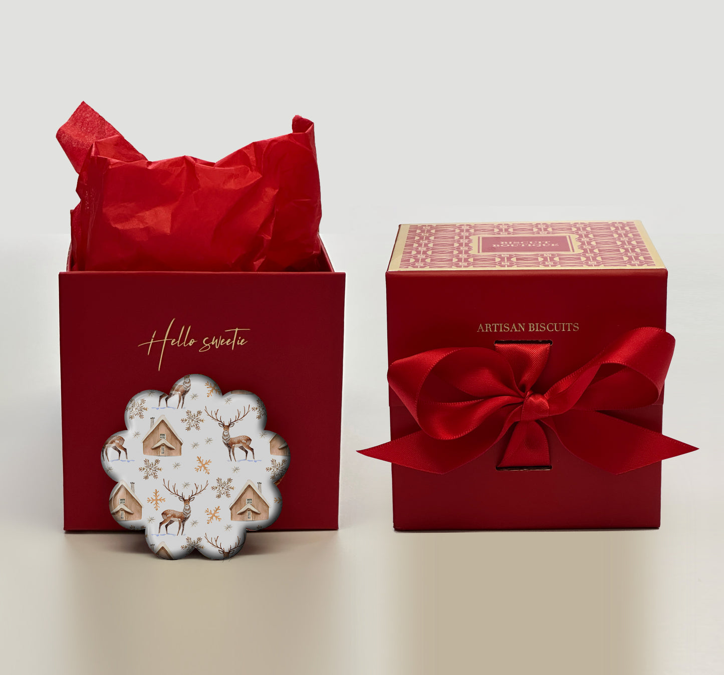 MC7 - Winter Wonderland Speculoos Sandwich Biscuits with a twist