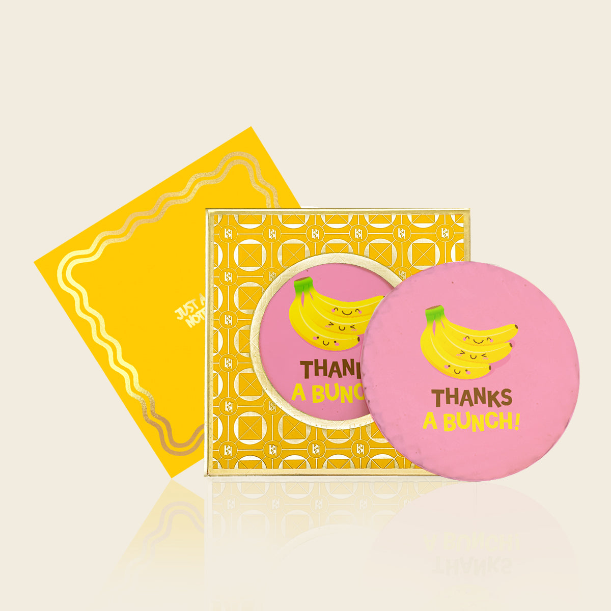 ETC1 - Thanks a bunch - Edible Greeting card