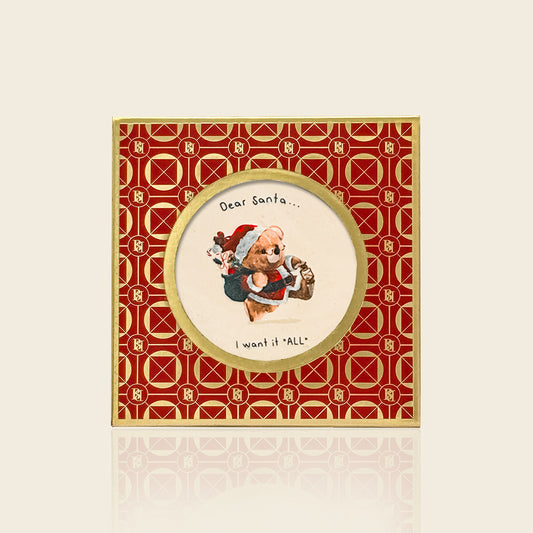 EC7 - Dear Santa - Edible Greeting card