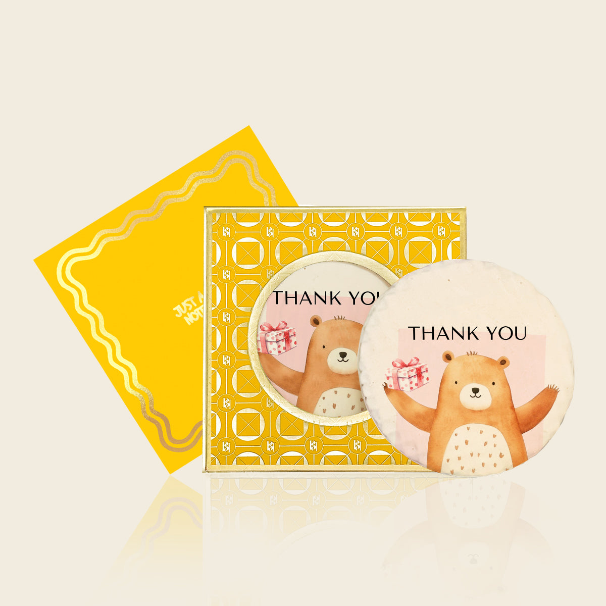 ETC3 - Thank you Beary much - Edible Greeting card