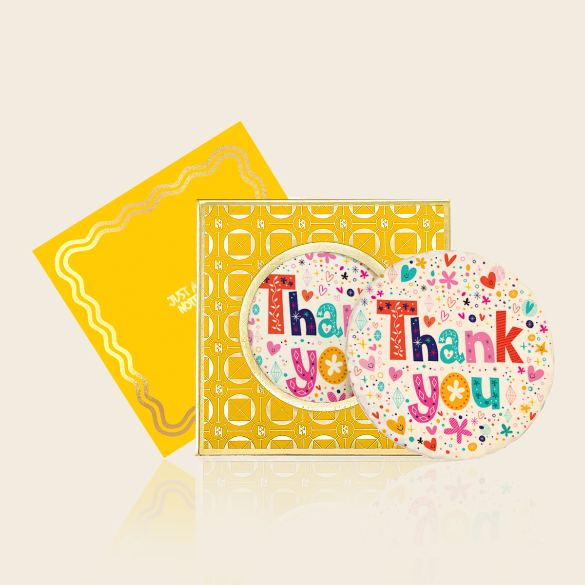 ETC4 - Thank you retro - Edible Greeting card