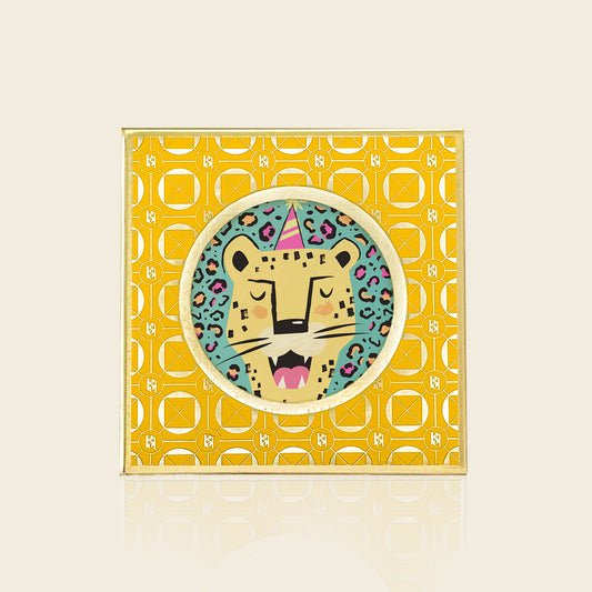 EBC6 - Birthday Roar- Edible Greeting card