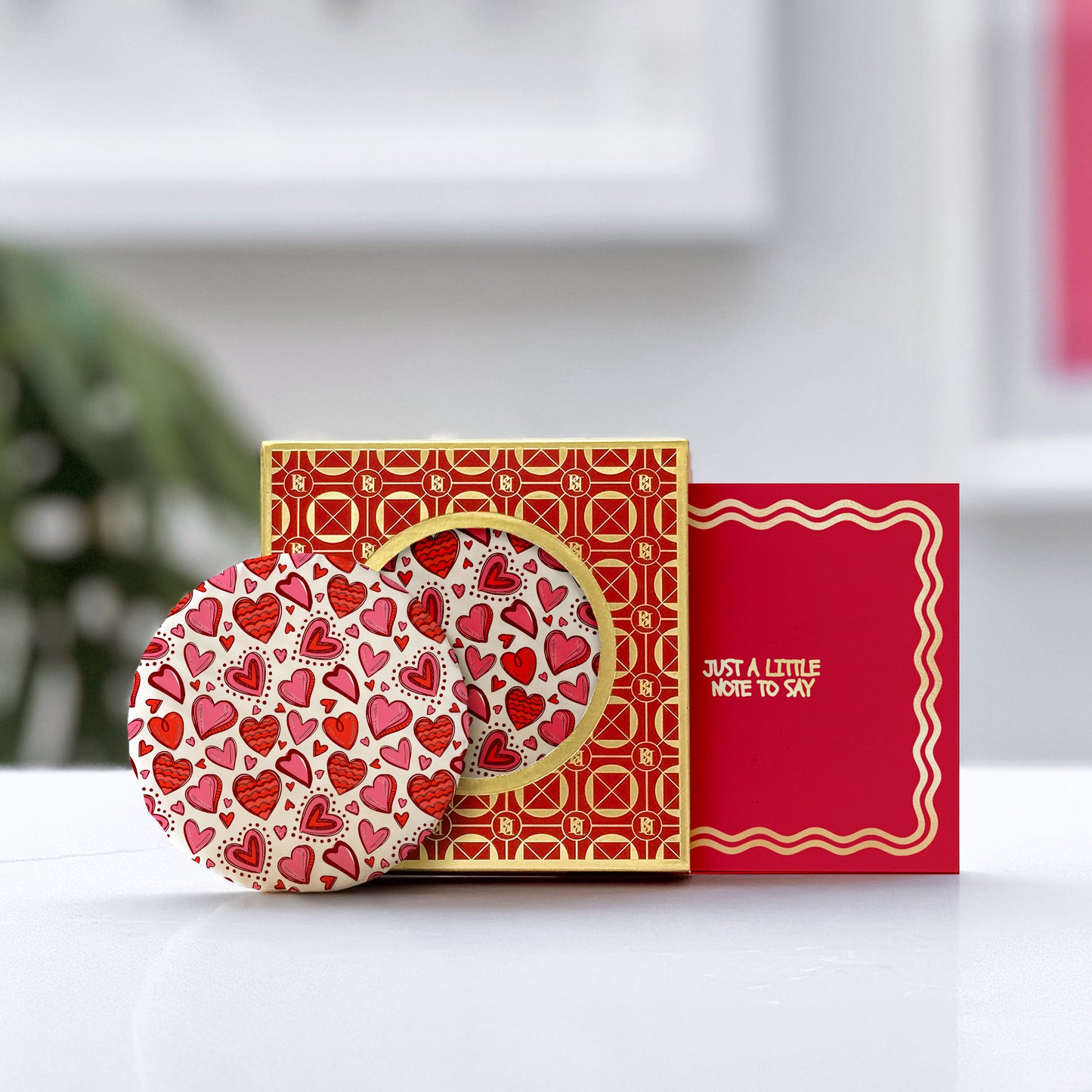 VD1 - I heart You - Edible Greeting card