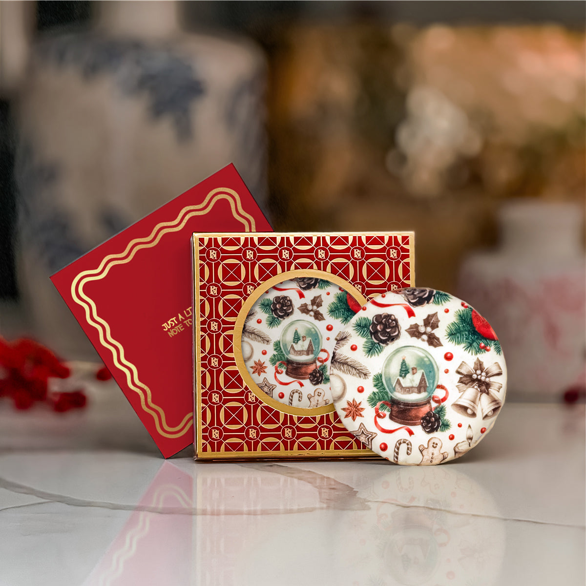 EC4 - Traditional Christmas - Edible Greeting card