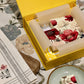 MB7 - Poppy Flowers Mosaic Biscuit Cakes (9pcs)