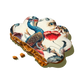 Majestic Peacock - Speculoos with a twist Biscuits (12pcs)