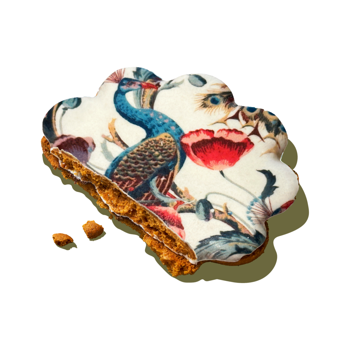 Majestic Peacock - Speculoos with a twist Biscuits (12pcs)