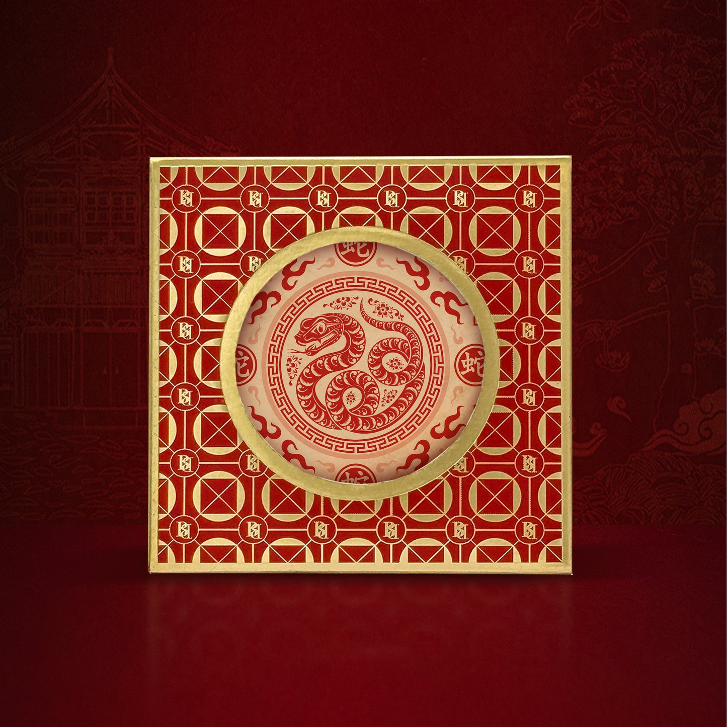 YS2C - Chinese New Year - Edible Greeting card