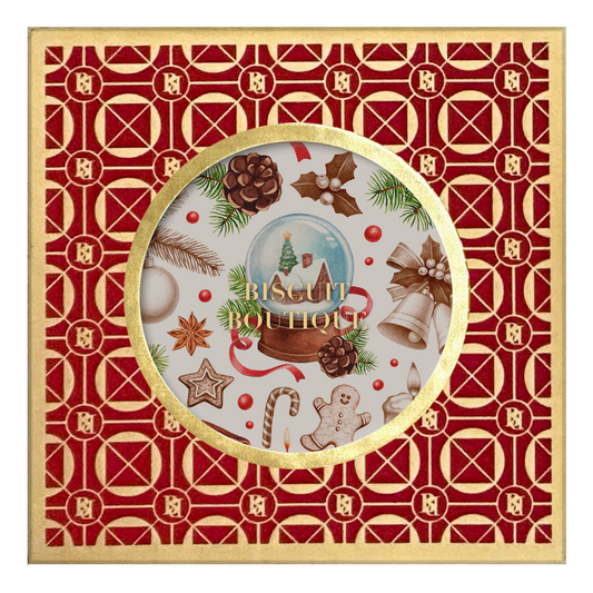 C4W - Traditional Christmas Edible Greeting Card (pack of 4)