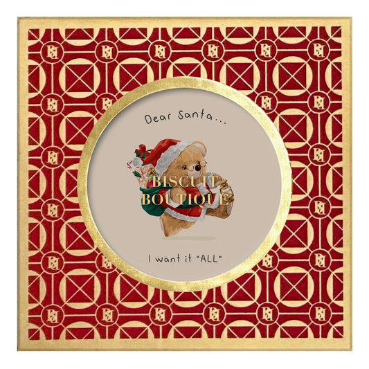 C7W - Dear Santa Edible Greeting Card (pack of 4)